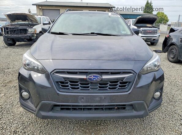 JF2GTABC4J8205537 2018 SUBARU CROSSTREK Угольный Вид спереди