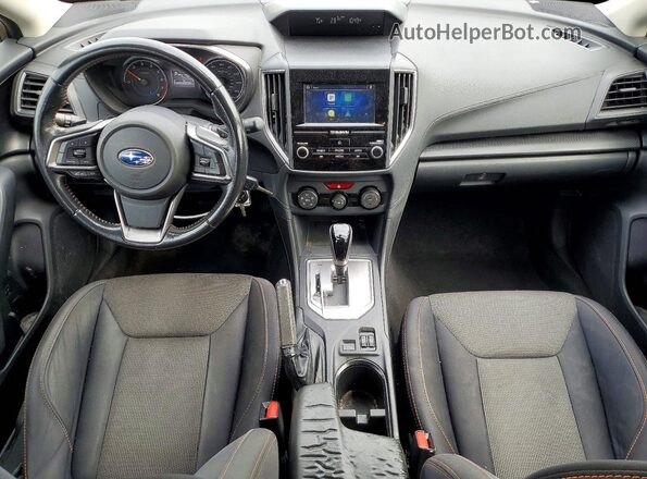 JF2GTABC4J8205537 2018 SUBARU CROSSTREK Угольный Вид панели приборов