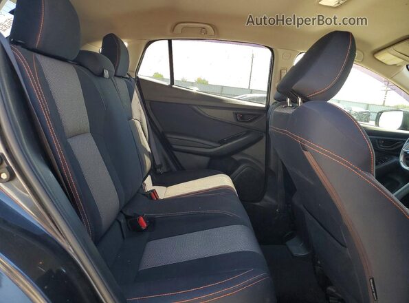 JF2GTABC4J9310430 2018 SUBARU CROSSTREK Charcoal Widok wnętrza z tyłu