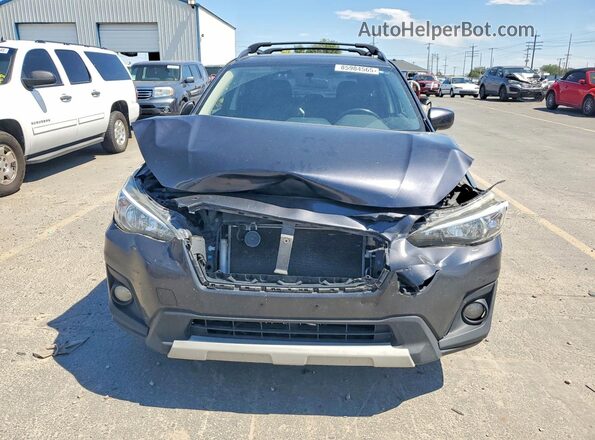 JF2GTABC4J9310430 2018 SUBARU CROSSTREK Charcoal Widok z przodu