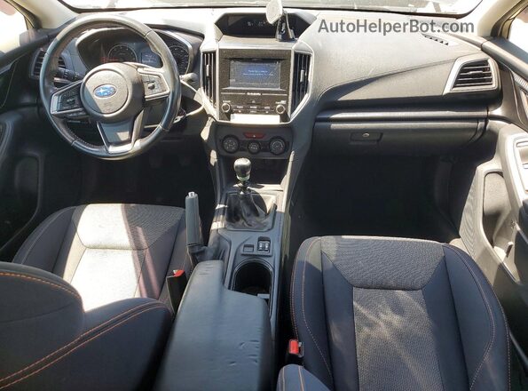 JF2GTABC4J9310430 2018 SUBARU CROSSTREK Charcoal Widok deski rozdzielczej