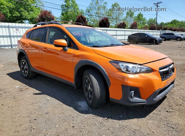 JF2GTABC4JH225304 2018 SUBARU CROSSTREK Orange Առջևի աջ