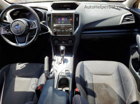 JF2GTABC4JH225304 2018 SUBARU CROSSTREK Orange Առջևի վահանակի տեսք