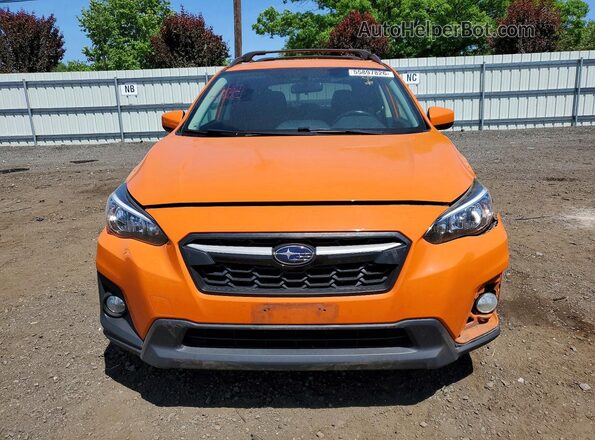 JF2GTABC4JH225304 2018 SUBARU CROSSTREK Orange Դիմացի տեսք