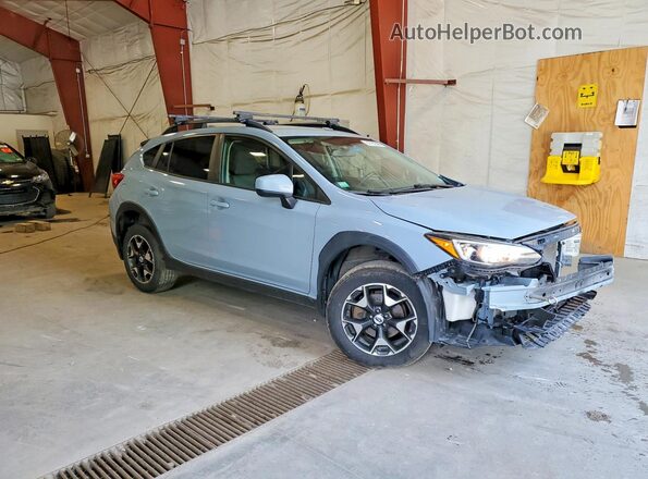 JF2GTABC4JH251885 2018 SUBARU CROSSTREK Серый Передняя правая четверть