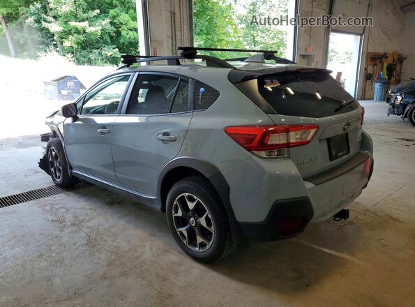 JF2GTABC4JH251885 2018 SUBARU CROSSTREK Серый Задняя левая четверть