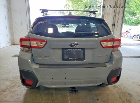 JF2GTABC4JH251885 2018 SUBARU CROSSTREK Серый Вид сзади