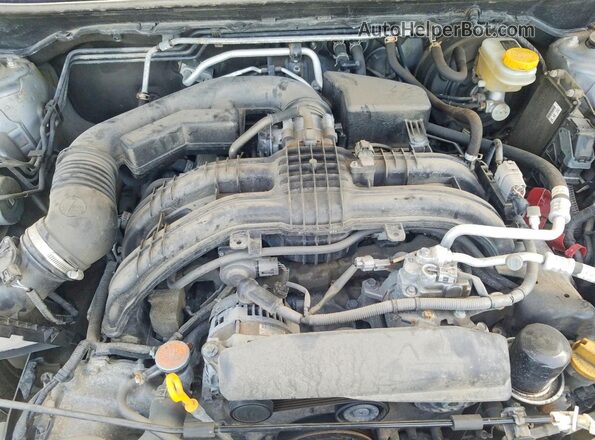 JF2GTABC4JH318744 2018 SUBARU CROSSTREK Серебряный Вид подкапотного пространства