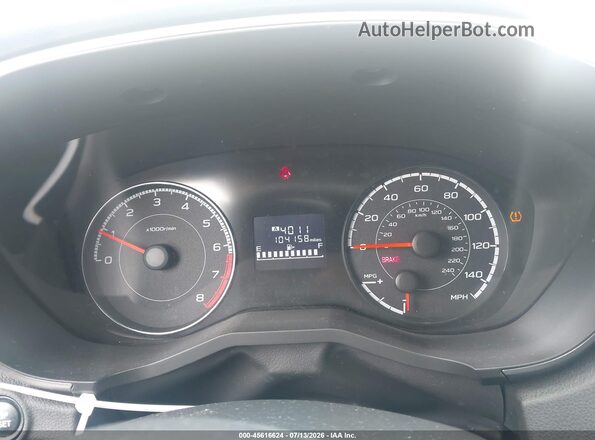 JF2GTABC5J9250058 2018 SUBARU CROSSTREK White Вид задніх сидінь