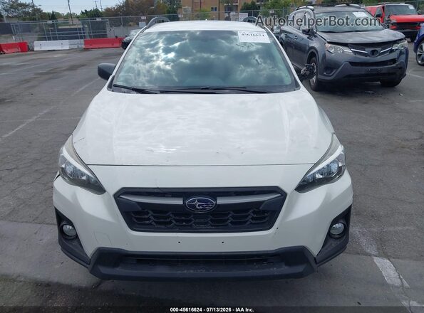 JF2GTABC5J9250058 2018 SUBARU CROSSTREK White Вид щитка приладів