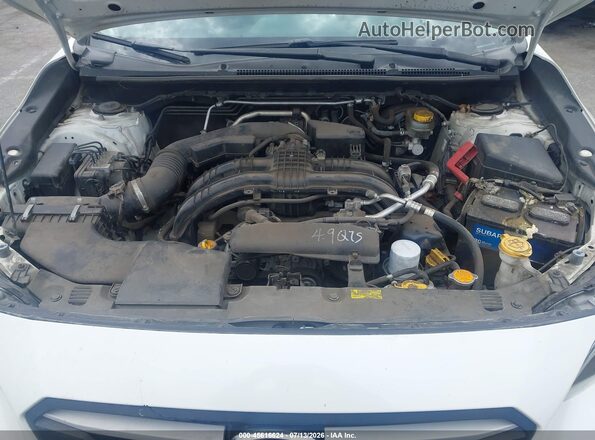 JF2GTABC5J9250058 2018 SUBARU CROSSTREK White Вид ззаду