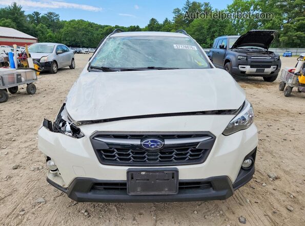 JF2GTABC5JH256237 2018 SUBARU CROSSTREK White Widok z przodu