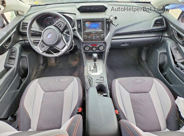 JF2GTABC5JH256237 2018 SUBARU CROSSTREK White Widok deski rozdzielczej