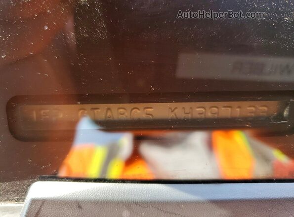 JF2GTABC5KH397133 2019 SUBARU CROSSTREK Синий Вид наклейки с VIN-кодом