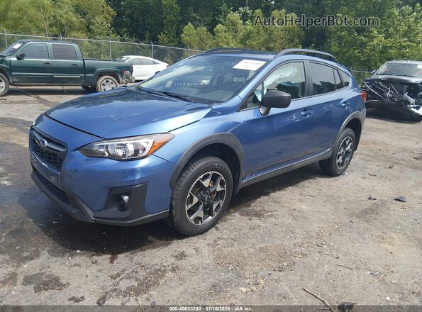 JF2GTABC5L8267659 2020 SUBARU CROSSTREK Blue Przód lewy