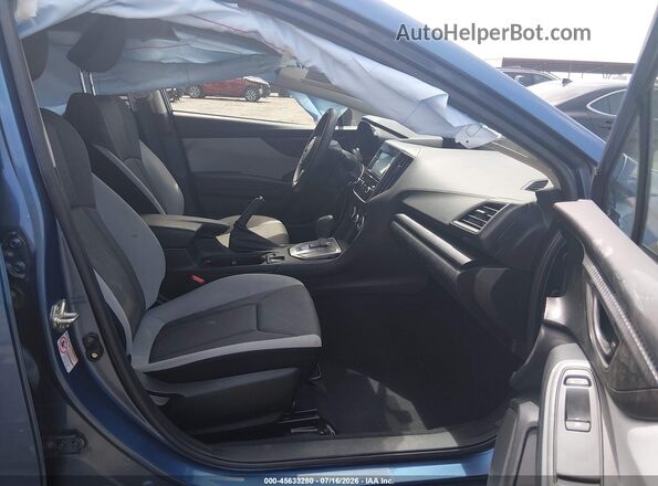 JF2GTABC5L8267659 2020 SUBARU CROSSTREK Blue Widok wnętrza z przodu