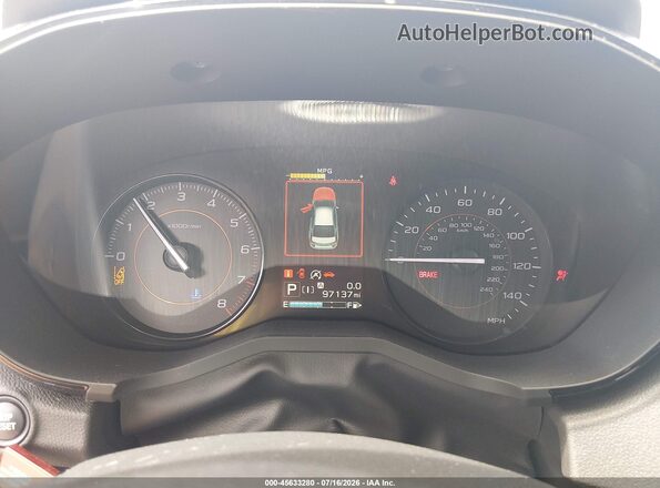 JF2GTABC5L8267659 2020 SUBARU CROSSTREK Blue Widok tylnych siedzeń