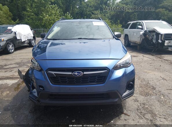 JF2GTABC5L8267659 2020 SUBARU CROSSTREK Blue Widok zestawu wskaźników