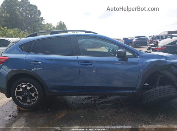 JF2GTABC5L8267659 2020 SUBARU CROSSTREK Blue Widok wnętrza z tyłu