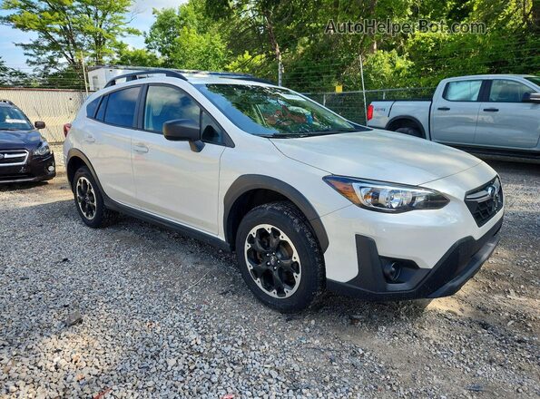 JF2GTABC5M8671594 2021 SUBARU CROSSTREK White Front right