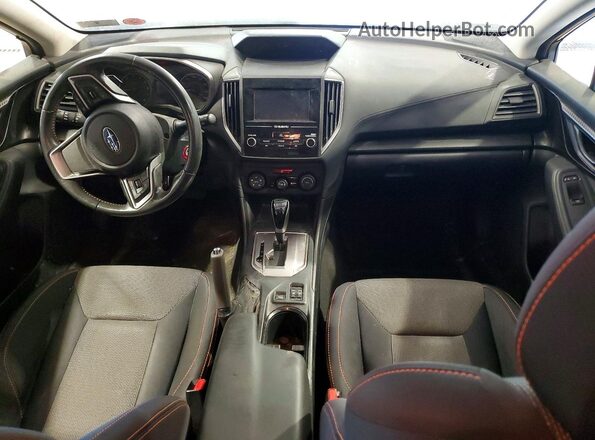 JF2GTABC6JH212652 2018 SUBARU CROSSTREK Gray წინა პანელის ხედი
