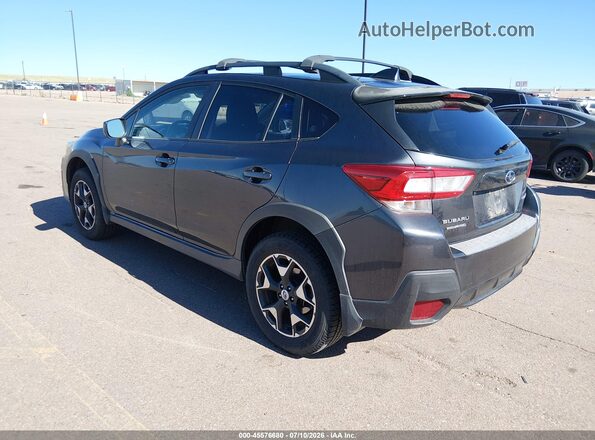 JF2GTABC6JH294480 2018 SUBARU CROSSTREK Gray Trasero izquierdo