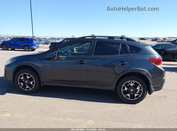 JF2GTABC6JH294480 2018 SUBARU CROSSTREK Gray Vista interior de 360 grados