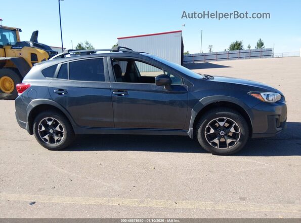 JF2GTABC6JH294480 2018 SUBARU CROSSTREK Gray Vista interior trasera