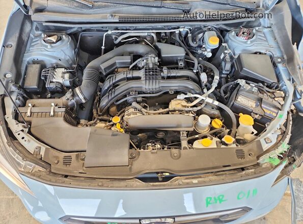 JF2GTABC6JH302867 2018 SUBARU CROSSTREK Gray Rear interior view