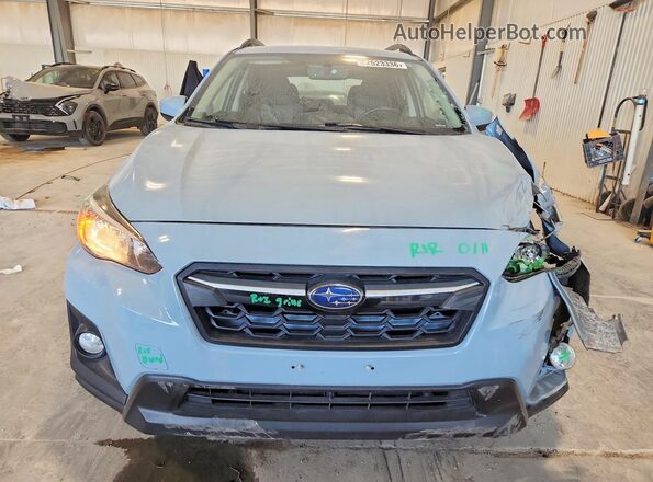 JF2GTABC6JH302867 2018 SUBARU CROSSTREK Gray Front view