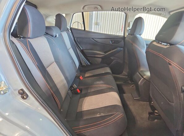 JF2GTABC6JH302867 2018 SUBARU CROSSTREK Gray Rear seats view