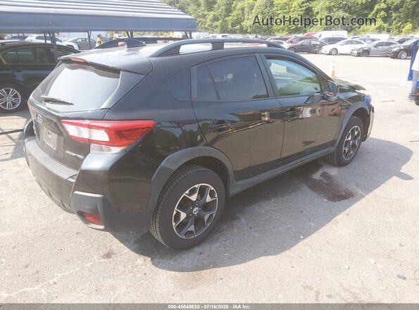 JF2GTABC6JH334282 2018 SUBARU CROSSTREK Black უკანა მარჯვენა