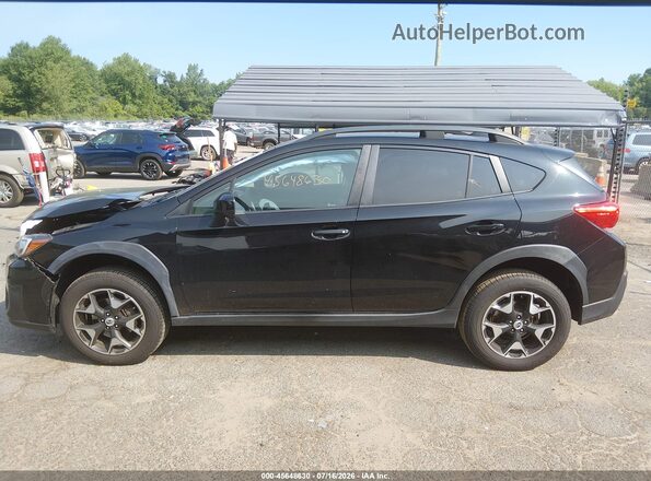 JF2GTABC6JH334282 2018 SUBARU CROSSTREK Black სალონის 360-გრადუსიანი ხედი