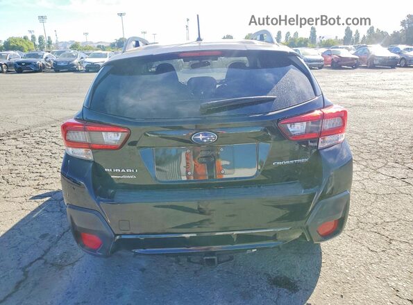 JF2GTABC6LH261062 2020 SUBARU CROSSTREK Black Вид ззаду