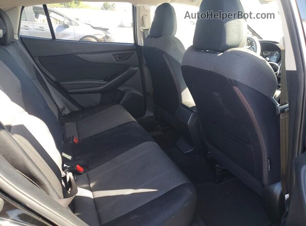 JF2GTABC6LH261062 2020 SUBARU CROSSTREK Black Вид задніх сидінь