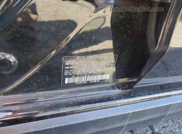JF2GTABC6LH261062 2020 SUBARU CROSSTREK Black Вид підкапотного простору