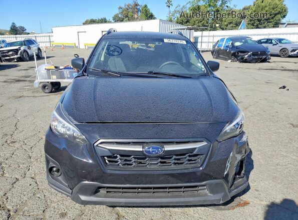 JF2GTABC6LH261062 2020 SUBARU CROSSTREK Black Вид спереду