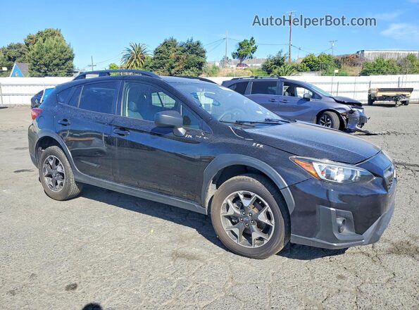 JF2GTABC6LH261062 2020 SUBARU CROSSTREK Black Передня права чверть