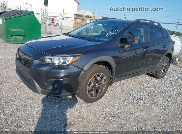 JF2GTABC7JH231355 2018 SUBARU CROSSTREK Navy Przód lewy