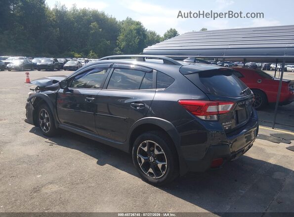 JF2GTABC7JH268244 2018 SUBARU CROSSTREK Gray უკანა მარცხენა