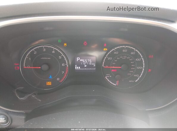 JF2GTABC7JH268244 2018 SUBARU CROSSTREK Gray უკანა სავარძლების ხედი