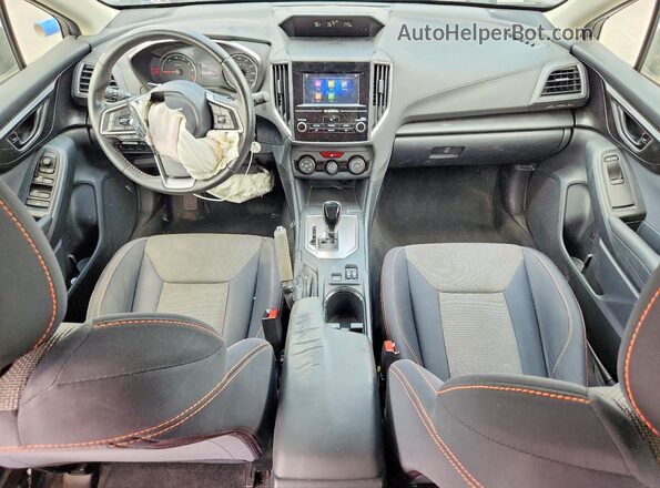 JF2GTABC7JH332413 2018 SUBARU CROSSTREK Gray Vista del salpicadero