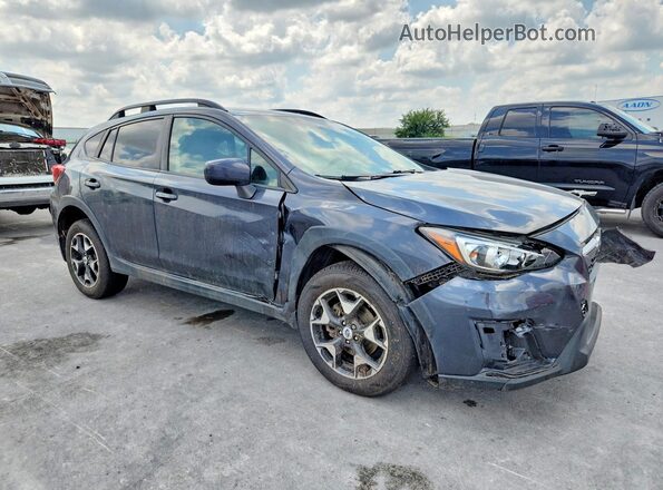 JF2GTABC7JH332413 2018 SUBARU CROSSTREK Gray Delantero derecho
