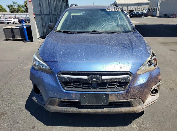 JF2GTABC7LH271325 2020 SUBARU CROSSTREK Blue წინა ხედი