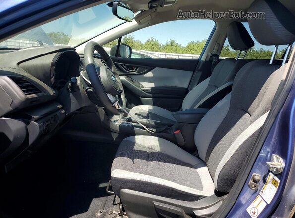 JF2GTABC7LH271325 2020 SUBARU CROSSTREK Blue წინა სალონის ხედი