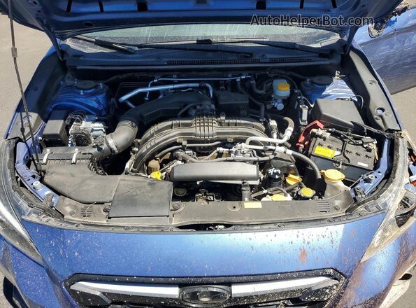 JF2GTABC7LH271325 2020 SUBARU CROSSTREK Blue ძრავის განყოფილების ხედი