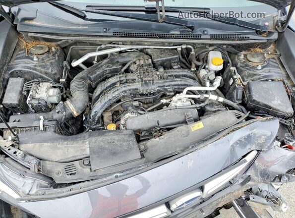 JF2GTABC7M8379039 2021 SUBARU CROSSTREK Gray Widok komory silnika