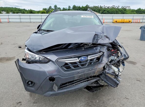 JF2GTABC7M8379039 2021 SUBARU CROSSTREK Gray Widok z przodu