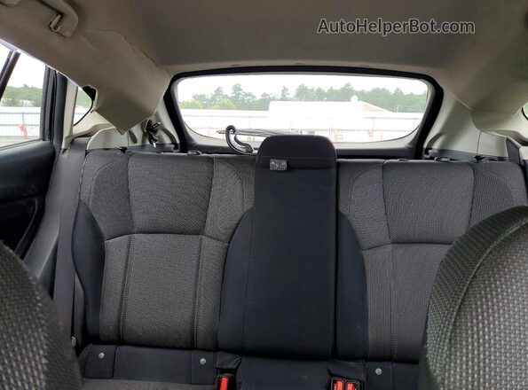 JF2GTABC7M8379039 2021 SUBARU CROSSTREK Gray Widok tylnych siedzeń