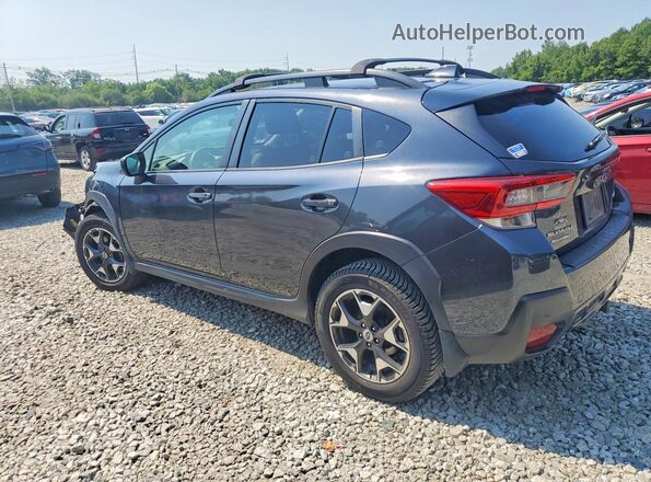 JF2GTABC8JG339702 2018 SUBARU CROSSTREK Charcoal Trasero izquierdo